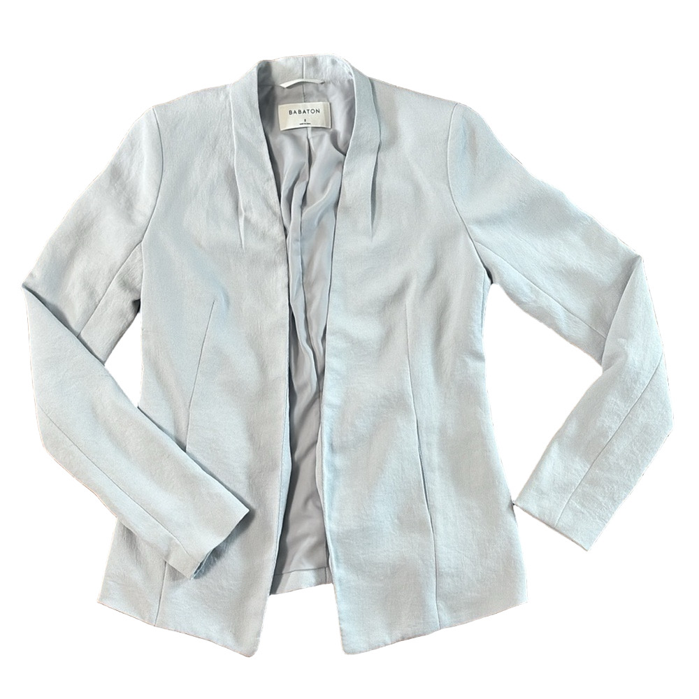 Babaton Aritzia Blazer Size 2 Jacket Lined Open Jacket